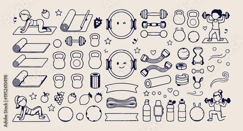 baby care icons vector, newborn essentials illustration set, infant accessories collection, parenting icon pack design, cute baby items bundle, childcare outline icons set, minimal baby product graphi