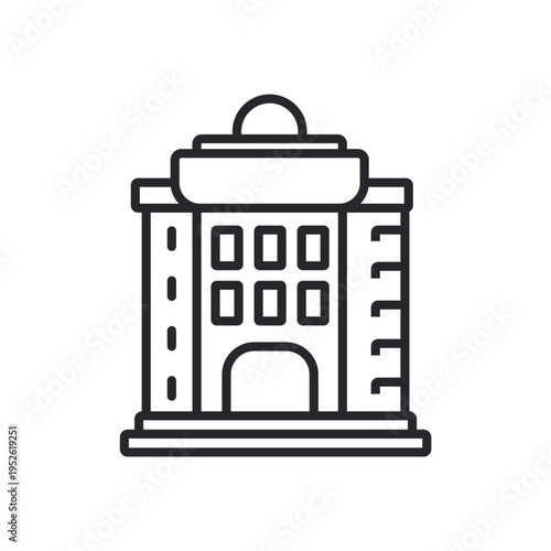 casino icons outline and Flat Style,transparent background