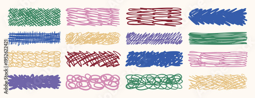 Exuberant artistic symbols and lively sketches generate energetic feelings, Joyous and vibrant artistic motifs combined with playful sketches evoke sense of dynamic energy and enthusiasm