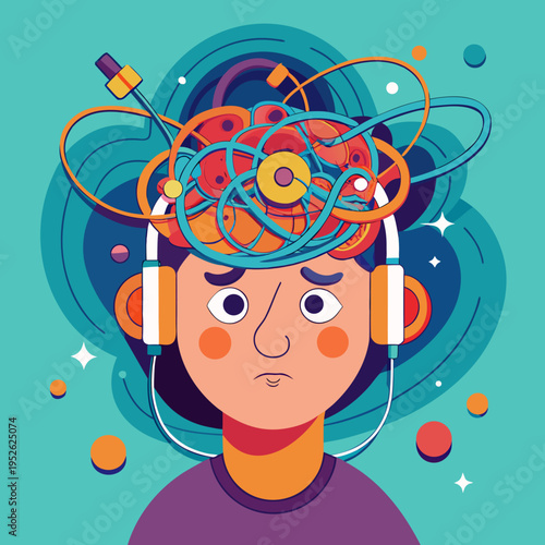 Thoughts Tangled Like Earphones