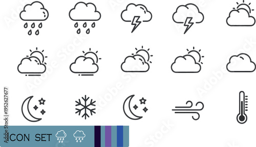 Print Minimalist Ocean Wave and Sea Surf Icon Set Featuring Diverse Tsunami Swell and Water Ripple Symbols for Marine and Coastal Design
