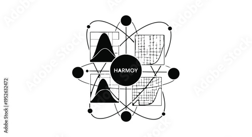 Abstract illustration symbolizing scientific discovery, data patterns, and fundamental analytical principles