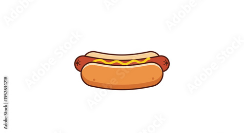 Delicious hot dog with cheese topping.