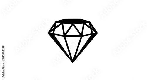 Diamond Gemstone Jewelry Luxury Item.