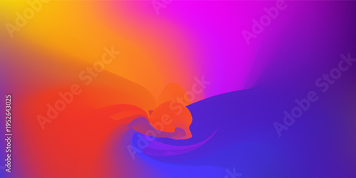 Vibrant Purple, Violet, and Orange Soft Gradient Abstract Background vector elustration  eps 10