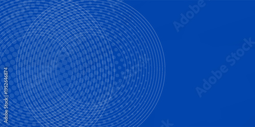 Very nice blue circle line banner background abstract design.03