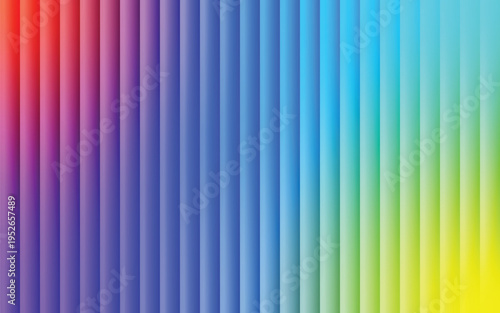 Vibrant rainbow gradient background with vertical stripes