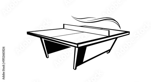 Ping Pong Table with Swish