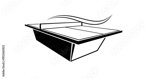 Ping Pong Table Icon
