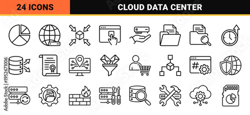 Cloud Computing and Web Hosting Infrastructure Technical Monoline Outlines for Network Administration and Data Center Management Systems