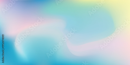 Abstract blurred gradient mesh background in bright summer colors Free Vector ilustartion eps10