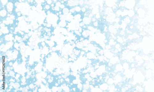 水彩　明るい水中の泡背景　ベクター