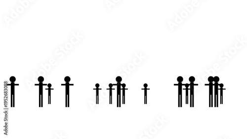 Set of 10 human icons vector