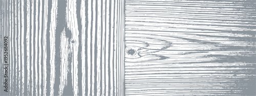 Close-up grayscale wood grain texture with vertical and horizontal grain patterns for background or surface design with abstract background