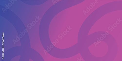 Abstract background with vibrant magenta and deep indigo fluid swirling curved lines eps10