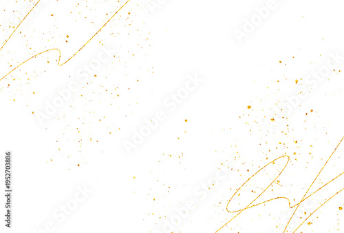 背景素材_ラメグリッター_白背景