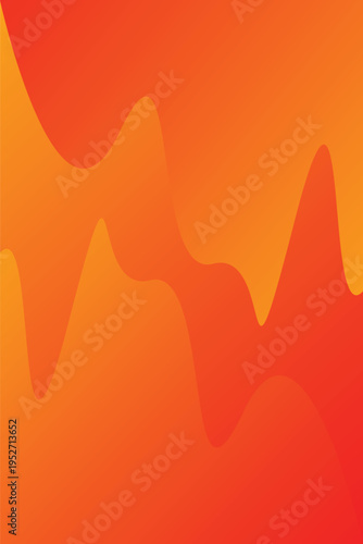 Vibrant abstract liquid waves background with warm gradient colors of orange and red, creating a dynamic and fluid artistic design for modern digital projects