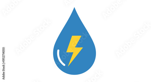 A visual representation of hydroelectric power, renewable energy, and water resources
