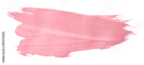 pink watercolor background. Artistic hand paint. Isolated on transparent background.