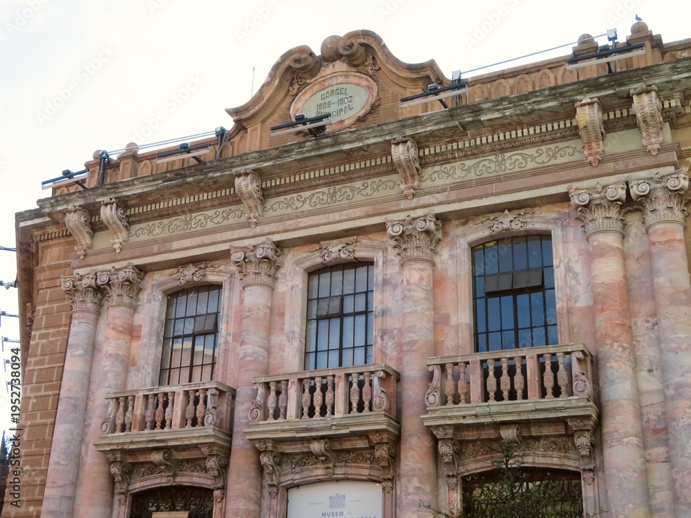 Fototapeta premium colonial historic architecture of Leon, Guanajuato, Mexico
