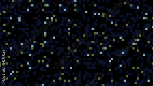 Night Sky with Small White Dots.