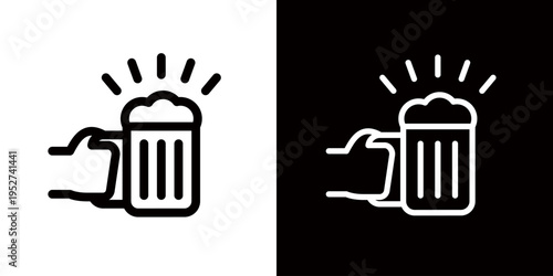 ビールやお酒のアイコン