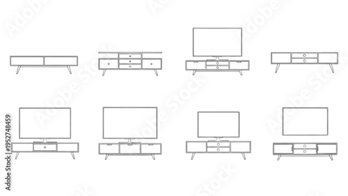 Modern Entertainment Unit and TV Stand Designs Collection