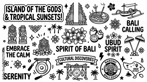 Bali Island of Gods Tropical Sunsets Culture Travel