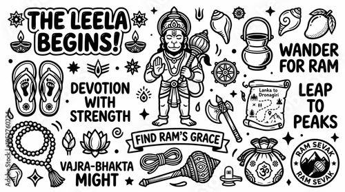 Lord Hanuman, Ram Bhakti, Indian Culture, Hindu Icons, Diwali Symbols