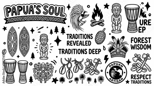 Papua's Soul: Indigenous Culture, Traditions, and Art