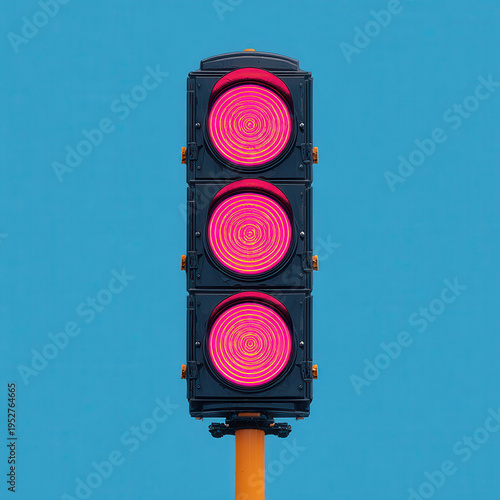 Surreal signal from your ghost lofi album cover art with glowing signal lights