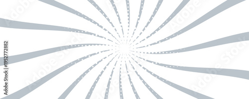 Ray sun light. Sunburst background. Radial circle line. Pattern starburst. Comic beam lines. Sun effect rays. Abstract firework. Concentration stripe. Cartoons lightning style. Vector illustration