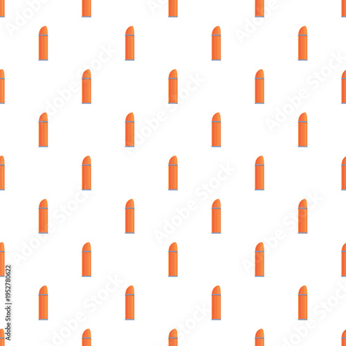 Orange spray cans forming a repetitive, decorative, and aesthetic seamless pattern