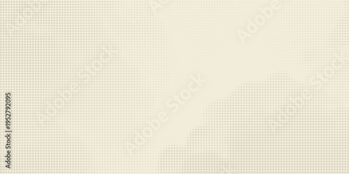 Retro beige halftone paper texture. Vintage craft ecru wallpaper with speckles, flecks, particles. Light cream grunge grain overlay background. Dirty dotted and specked canvas backdrop. Vector