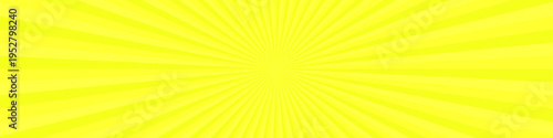 Golden geometric ray burst background  - abstract vector design
