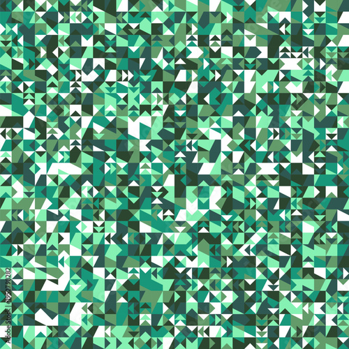 Colorful random chaotic abstract geometrical mosaic pattern background