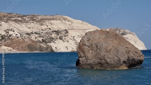 Offshore Rocks at Aphrodites Beach in Cyprus