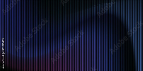 Abstract Glassy Purple and Blue Gradient Light on Dark Background
