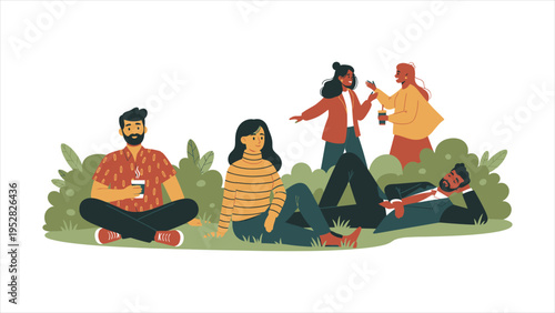 Office Team and Business Community Vector Set – Corporate Life, Culture, and Workplace Communication