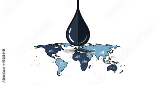 Global Oil Dependence - A Visual Representation of Resource Distribution.