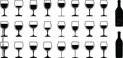 Wine, Glass, Bottle, Drink, Liquor, Alcohol, Beverage, Bar, Party, Celebration, Toast, Red, White, Vintage, Spirit, Pour, Sip, Winery, Cellar, Cheers