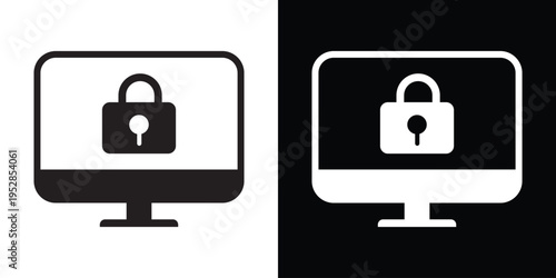 Vector icon of a laptop computer with a calendar symbol. Professional design for online booking, event scheduling, project deadlines, and digital time management concepts.