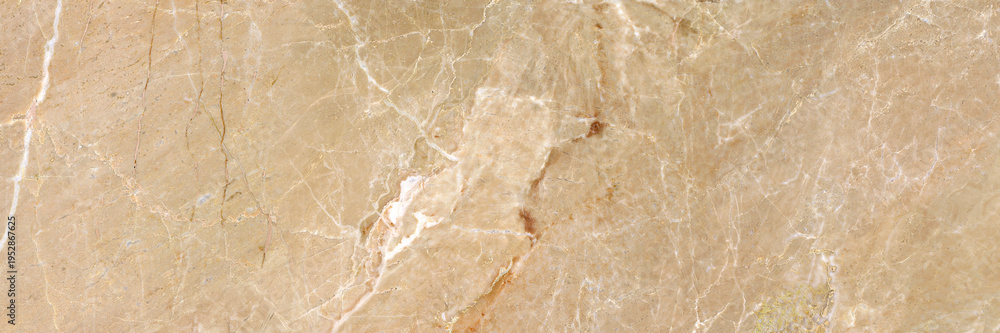 Fototapeta premium Cream Ivory Marble Texture Background, High Resolution Limestone Marble Texture Used For Interior Abstract Home Decoration And Ceramic Wall Tiles And Floor Tiles Surface.