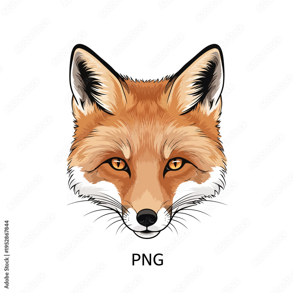 Fototapeta premium red fox 