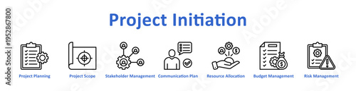 Project Initiation Banner and Collection Web Icon