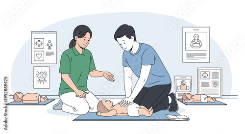 CPR Training for Infants and Children.