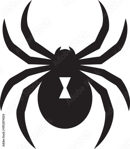 Manta ray swimming silhouette, minimalist top view vector icon. Majestic ocean giant fish with large pectoral fins and tail. Black graphic element representing marine life, aquatic grace, and underwat