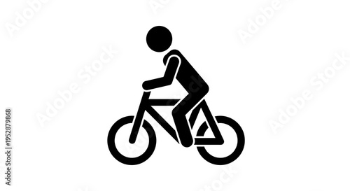 silhouette of a cyclist