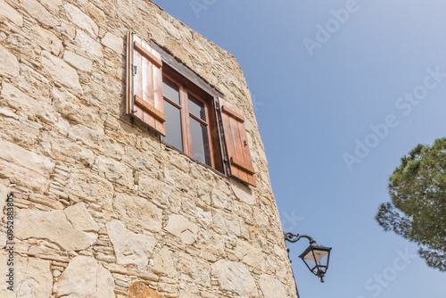 Traditional Stone Streets of Lofou Village, Cyprus
