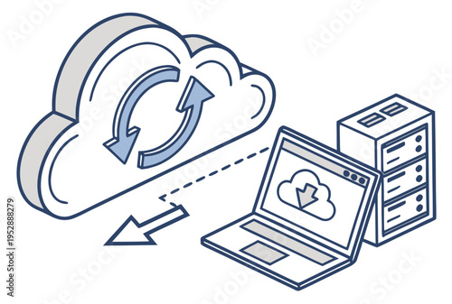 Cloud computing and data transfer